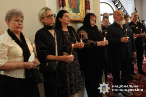 У Хмельницькому вшанували пам’ять поліцейських, які два роки тому загинули в боях на Донеччині
