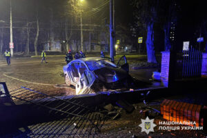 Аварія з підлітком за кермом