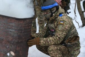 Мороз гартує характер, а рекрути відточують майстерність стрільби