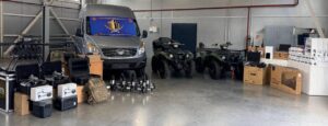 Потужна партія обладнання та спецтехніки — для Національної гвардії України