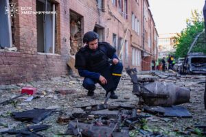 Наслідки ворожої атаки у Хмельницькому