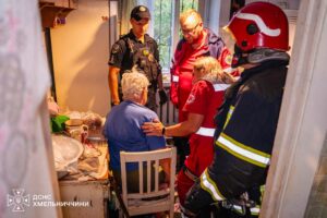 Наслідки ворожої атаки у Хмельницькому