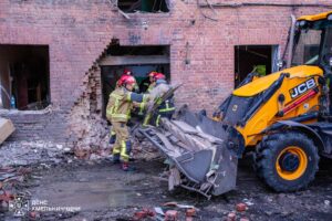 Наслідки ворожої атаки у Хмельницькому