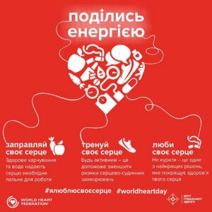 29 вересня — Всесвітній день серця